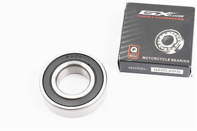 Подшипник 6205 2RS (25x52x15) редуктора 250cc; коленвала AD100