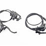 Тормоз Disk-brake гидравлический передний (F180/R160мм)+задний (F180/R160мм) в сборе, диски 160/180мм, крепл. 6 болтов, чёрный HD-M520