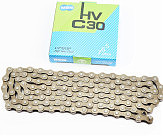 Цепь приводная 1/2х3/32х116L 5/6/7 скоростей, коричневая HV-C30