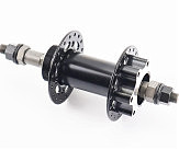 Втулка задняя MTB 14Gx36H под вольнобег, Disk-brake, 2 пром-подшипники 6000 2RS, крепл. гайка, чёрная SF-HB25RB