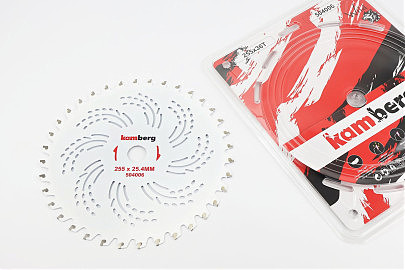 Нож 36Тх255mm победитовые зубья "Wild White"