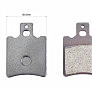 Тормозные колодки (дисковые) Yamaha JOG; KEEWAY- Goccia 50; HONDA SFX 50/SZX 50/SH 100/SGX 50; MALAGUTI Ciak 50; APRILIA Scarabeo 50/SR 50/SR 125 к-кт