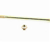 Ось заднего колеса d12mm; L210mm + гайка