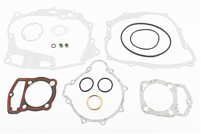 Прокладки двигателя CB-250cc 65,5мм, к-кт 16 деталей (красная нить)