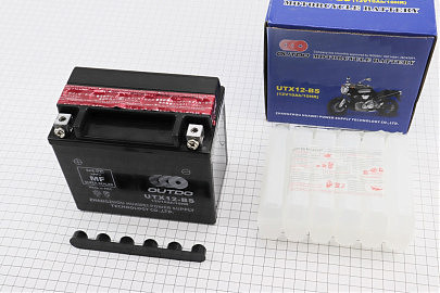 Аккумулятор 12V10Ah UTX12-BS кислотный (L150*W87*H130mm)