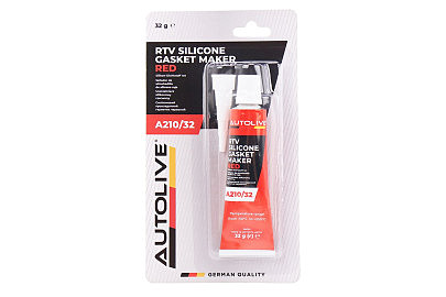 Герметик силиконовый высокотемпературный КРАСНЫЙ "Gasket Maker RED" 32g