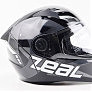 Шлем интеграл, закрытый (сертификация DOT) ZEAL XL, ЧЕРНО-СЕРЫЙ