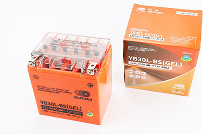 Аккумулятор 12V30Ah YB30L-BS GEL (L165*W125*H175mm)