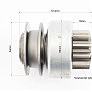 Бендикс электростартера Z-11, Lзуба-19mm R190N/195NM
