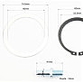 V200-F2 V250-F2 Болт крепления звезды задней к демпферу 5шт + гайки + шайбы к-кт 12 деталей