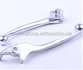 Рычаги руля Honda LEAD (голые) (диск/барабан, хром) AMG