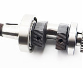 Коленвал R185N/R190N (Dболта-М12x1,5, Dшейки-52mm, H-107mm) +подшипники+шестерня, запрессованный
