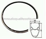 Обод   велосипедный 26 (36 спиц, алюминий, двойной)   OEM
