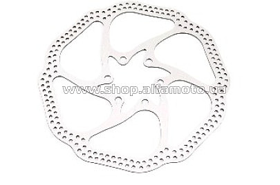 Диск тормозной   велосипедный   (SX16, ?160mm, на 6 болтов)   OEM