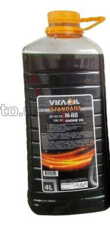 Масло 2Т, 4л (SAE 20, минеральное, М-8В SD/CB VIRA OIL #VI0317