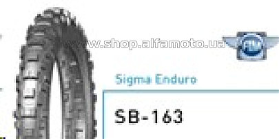 Мотошина 140/80 -18 TT SB-163 Delitire SIGMA ENDURO SOFT Шиповка LTK-3