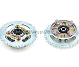 Демпфер заднего колеса Zongshen F5, ZS200, 250GS (+подшипник, сальник, зв. 428-42T) KOMATCU