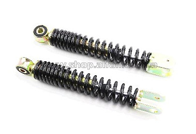 Амортизаторы   (пара) AD50   220mm передние (черные)   KOMATCU