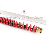 Амортизатор   GY6, DIO ZX, LEAD   300mm, стандартный   (красный)   KOMATCU