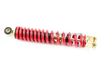 Амортизатор   GY6, DIO, LEAD   280mm, стандартный   (красный)   KOMATCU