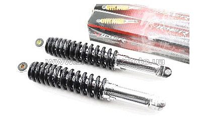 Амортизаторы   (пара) GY6, DIO ZX   335mm, регулируемые   (черные)   KOMATCU
