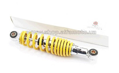 Амортизатор   GY6, DIO ZX   240mm, регулируемый   (желтый)   KOMATCU