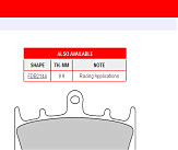 Комплект гальмівних колодок FE FDB873KST = FDB873ST