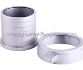 Переходник мотопомпы с фланца алюминиевый на шланг  3  V80   BEST