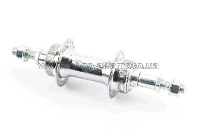 Втулка   заднего колеса велосипеда   (36 спиц, 14G) под свободнобег, Disk-brake (резьба), креп. гайка, SF-A07R   GM