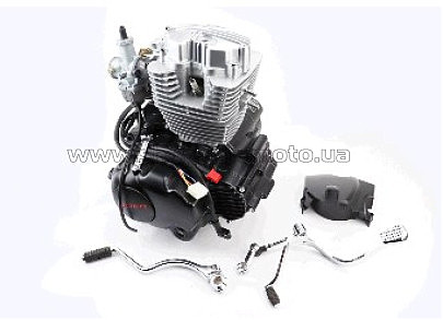 Двигатель   4T CGB-200cc (164FMLR) + карбюратор (c балансировочным валом)