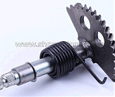 Сектор заводной (полумесяц)   4T GY6 125/150   (+пружина, втулка) AMG