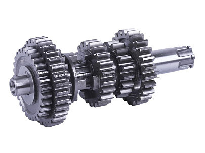 Вал вторичный   4T CB250/300   (+шестерни) (компл) AMG