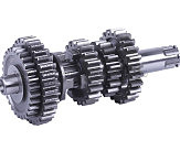 Вал вторичный   4T CB250/300   (+шестерни) (компл) AMG