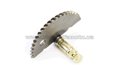 Сектор заводной (полумесяц) Honda LEAD 50 (L-56mm) STEEL MARK