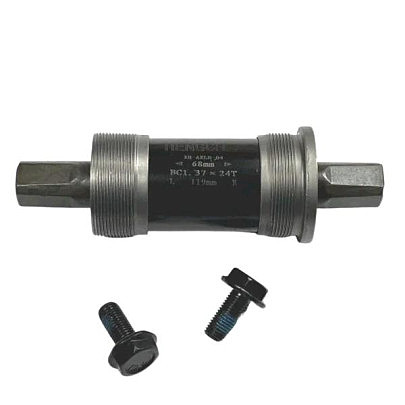Каретка велосипедная   неразборная   (квадрат)   (L-119mm) BBC-3