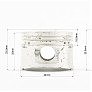 Поршень к-кт 60cc 44мм STD (палец 13мм) жёлтая коробка
