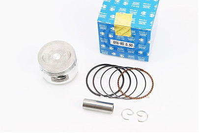 Поршень к-кт 80cc 47мм + 0,50 (палец 13мм)