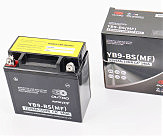 Аккумулятор 12V9Ah YB9-BS(MF) кислотный (L135*W75*H137mm) 