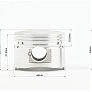 Поршень к-кт 60cc 44мм STD (палец 13мм) Китай