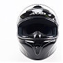 Шлем интеграл, закрытый DRAKEN M, ЧЕРНЫЙ глянец