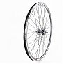 Колесо 26" переднее V/Disk-brake, обод "капля" и втулка 14Gx36H алюминиевые, пром-подшипники 6000 2RS, крепл. гайка, "GRAVITY"