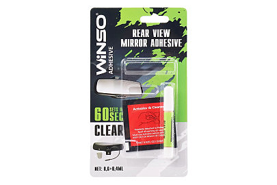 Клей для зеркала заднего вида "Rear View Mirrors Adhesive" (0.6+0.5ml)