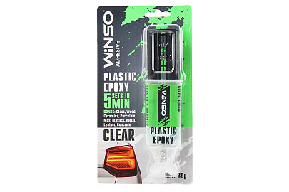 Клей двухкомпонентный для пластиковых деталей "EPOXY-PLASTIC", 30g