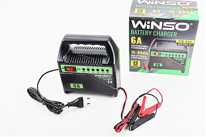 Зарядное устройство для АКБ 6V/12V, 6A, 80Ah