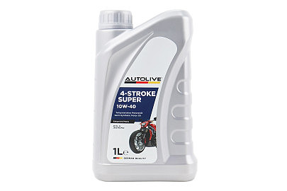 Масло 4T 10W-40 &mdash; полусинтетическое для мототехники "4-STROKE SUPER", 1L