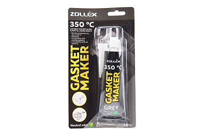 Герметик силіконовий високотемпературний СІРИЙ "Gasket Maker GREY" 85g
